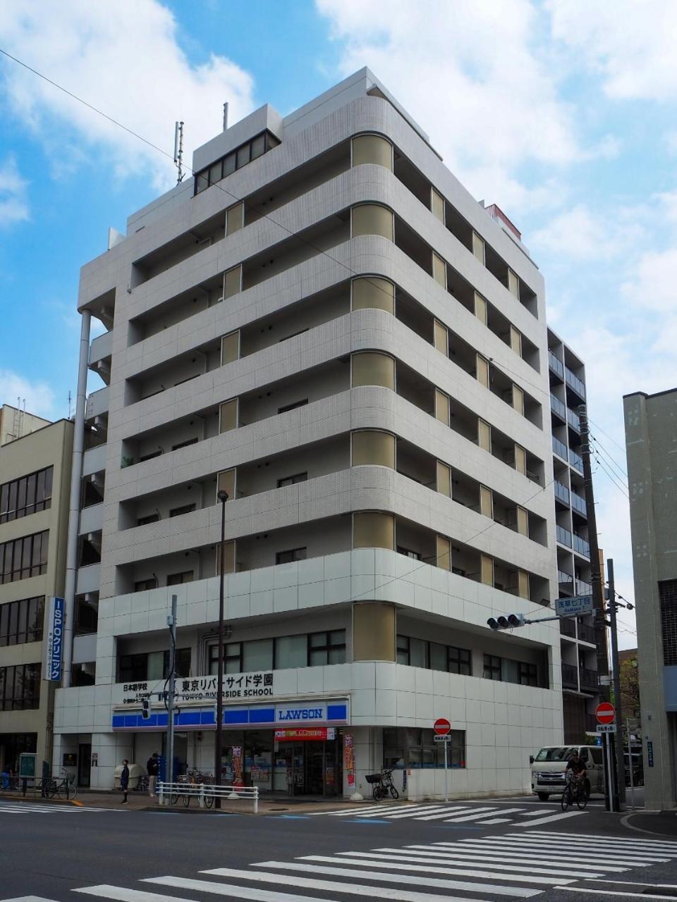 桜の川5 Asakusa 403 Skytree Bus 1 Min,Free Wifi,Cook,24 Hours Convenience طوكيو المظهر الخارجي الصورة